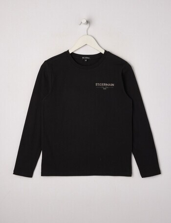 No Issue St Germain Long Sleeve Tee, Black product photo