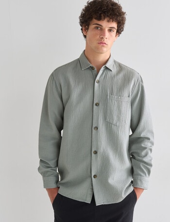 Tarnish Stone Washed Shirt, Stone product photo