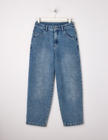 No Issue Baggy Denim Jean, Blue product photo