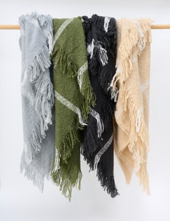 HAVEN Home Décor Cosi Faux Mohair Throw product photo