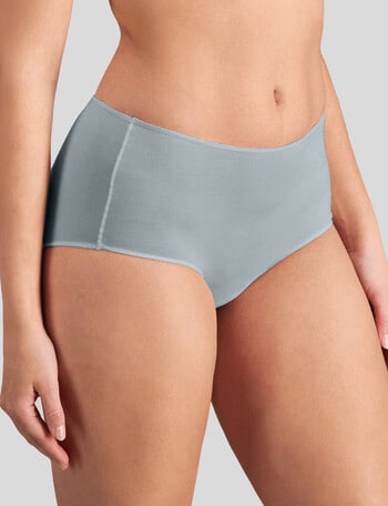 Bendon Au Naturel Full Brief, Slate, S-2XL product photo