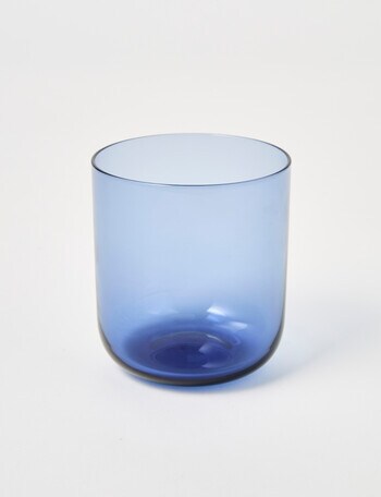 CinCin Chloe Glass Tumbler, Blue product photo