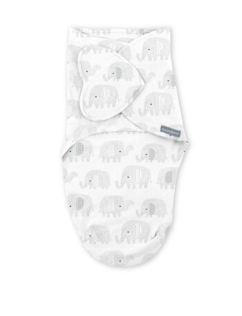 Swaddle Me Mono Swaddle, Scribble Elephant, 1-Pack, 0-3m product photo