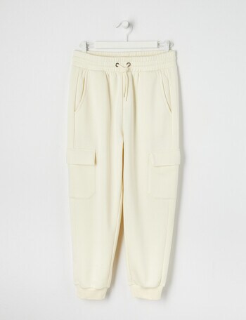 No Issue Cargo Trackpant, Milk product photo
