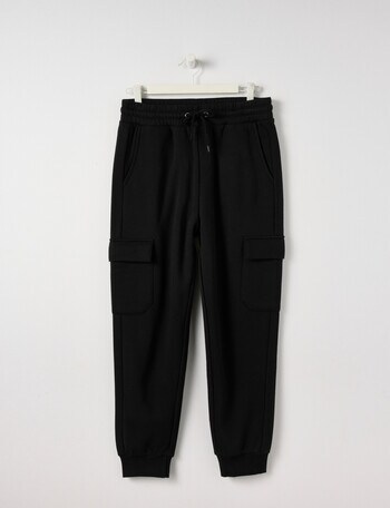 No Issue Cargo Trackpant, Black product photo