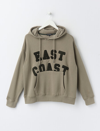 No Issue East Coast Oversized Hoodie, Thyme product photo