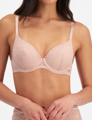 Berlei Because Lace Lightly Lined Bra, Nude Lace, B-E product photo