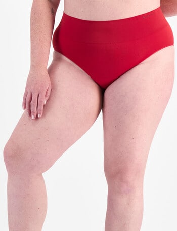 Berlei Understate Seamfree Full Brief, Mela Rossa, S-3XL product photo