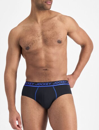 Jockey Performance Mesh Brief, Black product photo