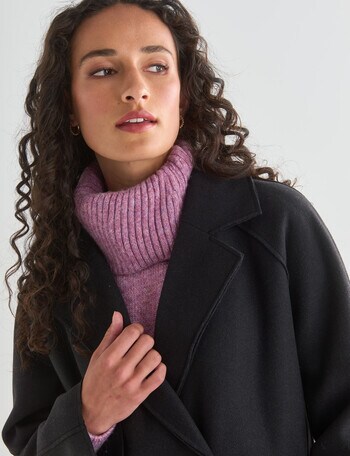 Zest Soft Blazer, Charcoal Marle product photo