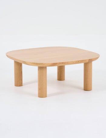 LUCA Furniture Geneva Coffee Table Square, Natural product photo