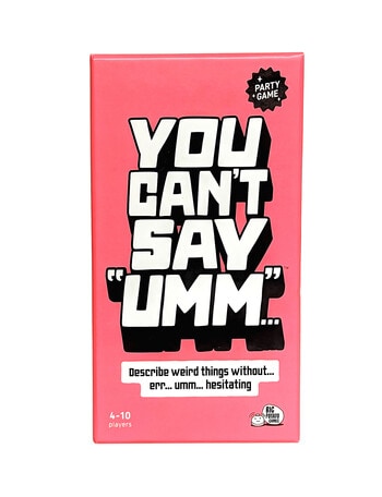 Games You Can't Say Umm product photo