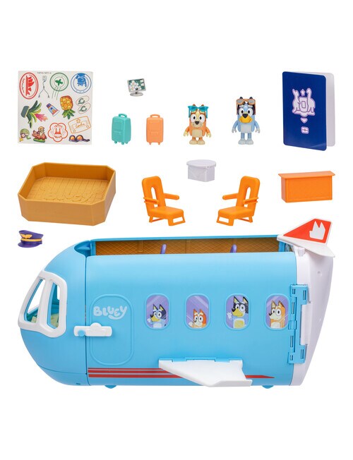 Bluey 3-in-1 Transforming Plane Playset product photo View 02 L