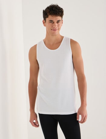 Superfit Polyester Eco Vero Singlet, White product photo