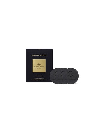 Glasshouse Fragrances Arabian Nights 3 Replacement Scent Disks for Car Diffuser product photo