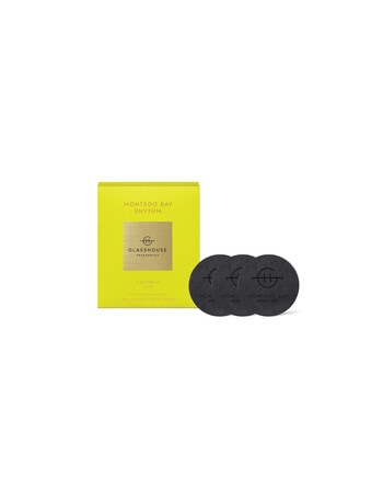 Glasshouse Fragrances Montego Bay Rhythm 3 Replacement Scent Disks for Car Diffuser product photo