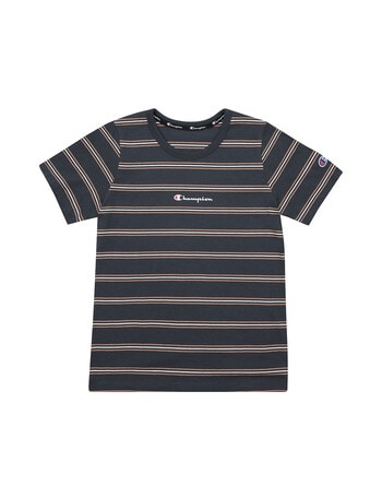 Champion Stripe Short Sleeve Tee, Stealth product photo