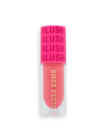 Makeup Revolution Blush Bomb Cream Blusher, Savage Coral product photo