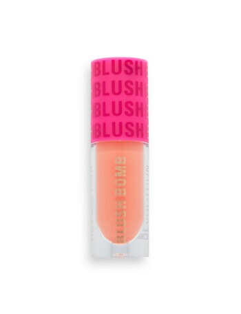 Makeup Revolution Blush Bomb Cream Blusher, Peach Filter product photo
