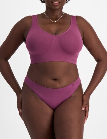 Bonds Seamless Gee Brief, Deep Wisteria, 8-18 product photo