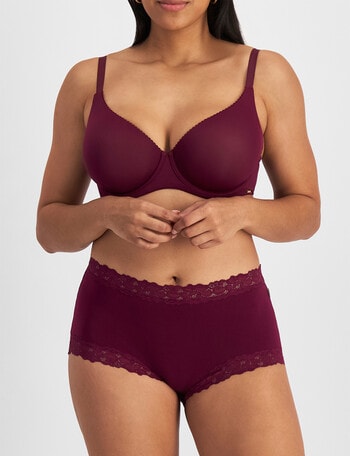 Jockey Woman Paris Cotton Full Brief, 2-Pack, Marakesh & Plum product photo