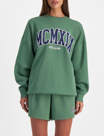 Champion Rochester MCMXIX Crew, Oak Green product photo