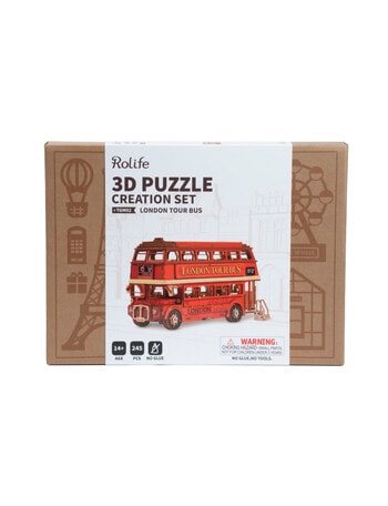 DIY Kits Rokr London Tour Bus, TGM02 product photo