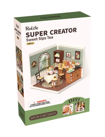 DIY Kits Rolife Super Creator Sweet Sips Tea, DW011 product photo