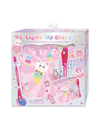 Hot Focus Light-Up Diary product photo