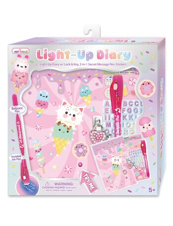 Hot Focus Light-Up Diary product photo