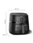 Philips 2000 Series Xl Air Fryer, Black, NA230/00 product photo View 04 S