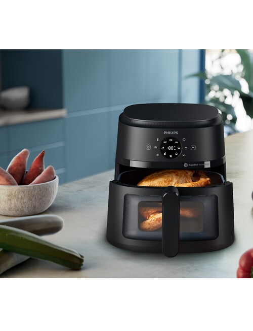 Philips 2000 Series Xl Air Fryer, Black, NA230/00 product photo View 05 L