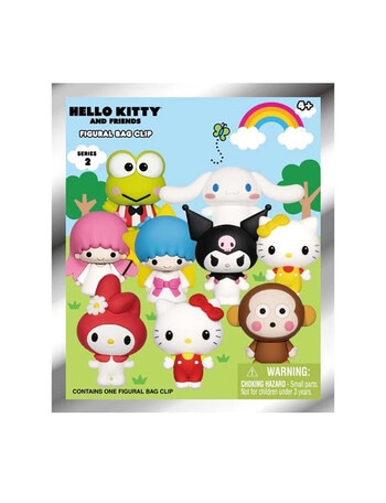 Hello Kitty 3D Foam Bag Clips, Series 2, Assorted product photo