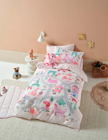 Linen House Kids Petite Paris Duvet Cover Set product photo