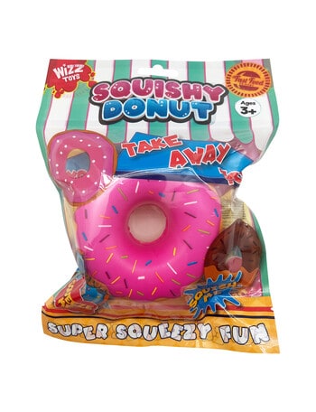 Squishy Donut, Assorted 3 Colours, 13.5cm product photo
