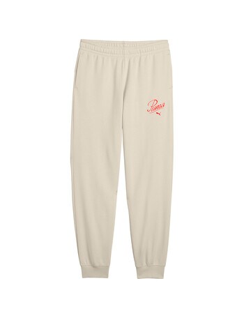 Puma Essential Script Sweatpants, Alpine Snow product photo