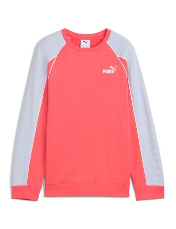 Puma Sport Crew Sweatshirt, Peach Frost product photo