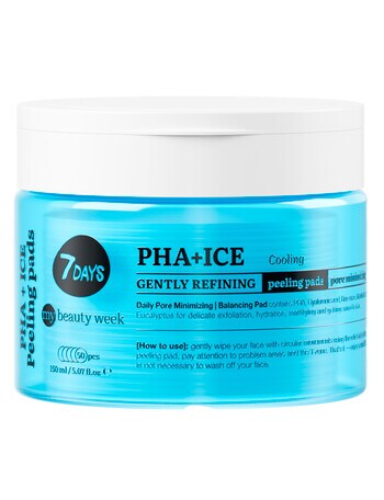 7Days PHA + ICE Gently Refining Cooling Peeling Pads product photo