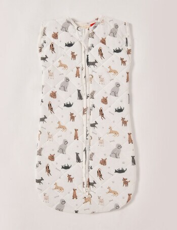 Little Bundle Swaddle 1T, Puppies, 0-3m product photo