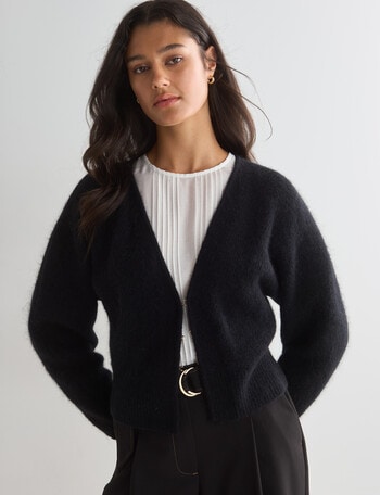 State of play Natalia Alpaca Blend Cardigan, Black product photo