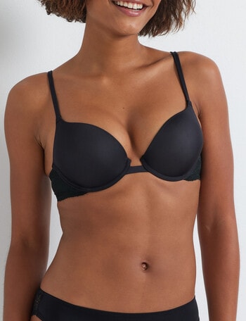 Perfects Bombshell Super Boost Bra, Black, A-D product photo