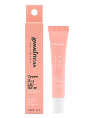 Goodness Every Day Lip Balm Caramel Latte, 10g product photo