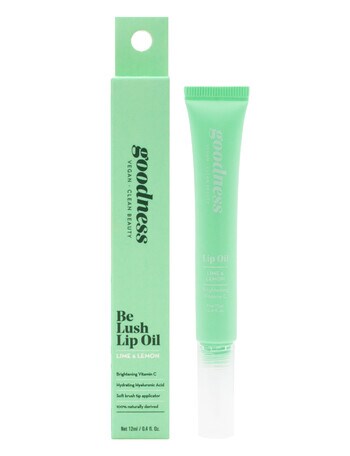 Goodness Lush Lip Oil, Lime & Lemon, 12ml product photo