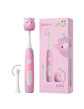 Ordo Kids Squish Patty Electric Toothbrush, Pink product photo