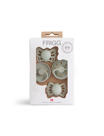 FRIGG Baby's First Pacifier, 4-Pack, MoonSage product photo