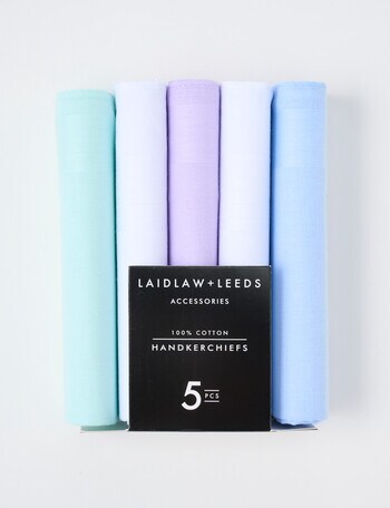 L+L Hankies, 5-Pack, Multi product photo