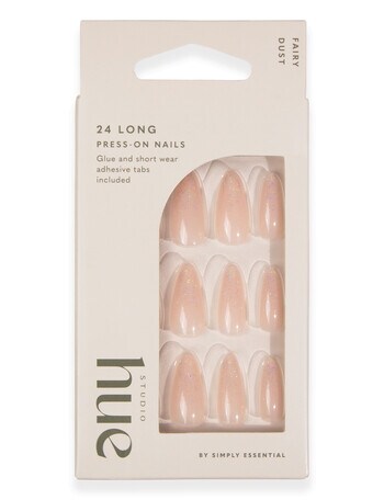 Studio Hue Press-on Nails Long Stiletto, Fairy Dust product photo