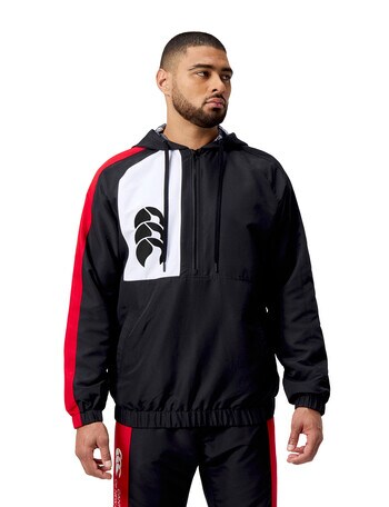 Canterbury Legends Quarter Zip Jacket, Jet Black A product photo