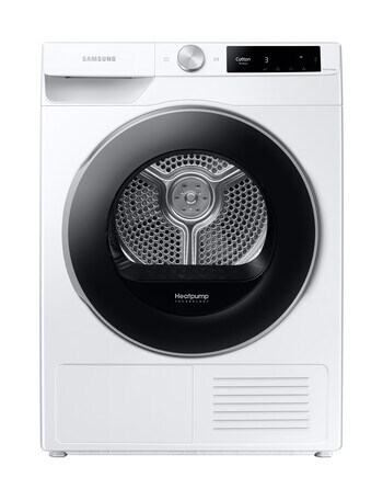Samsung 9kg Laundry Heatpump Dryer - Hygiene Care and Optimal Dry, DV91T6440LE product photo