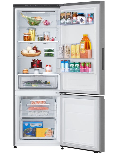 LG Electronics 335L Bottom Mount Fridge Freezer, Platinum Silver, GB-B300PL product photo View 05 L